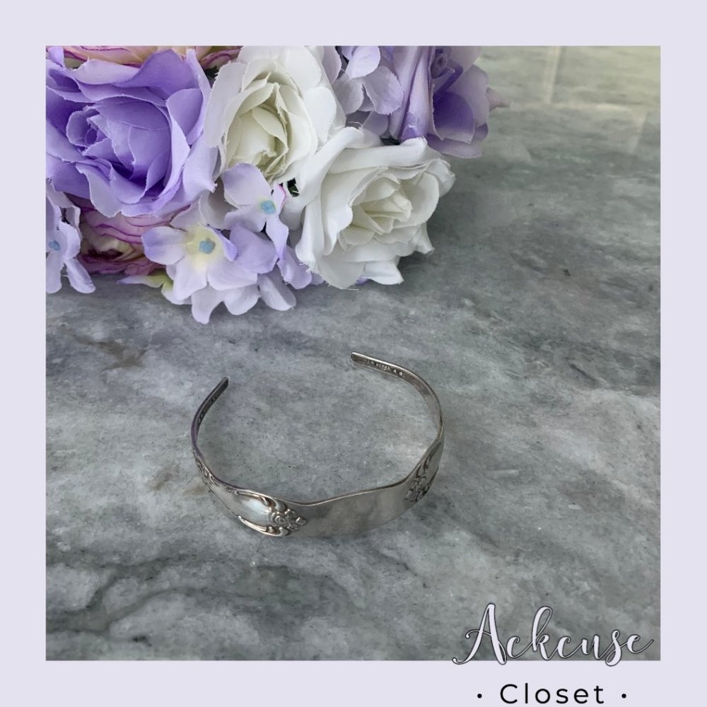 Oneida Silverware Bracelet - image 2